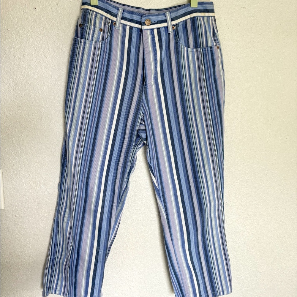 Vintage Striped Bill Blass Jeans